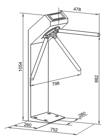 anti-panic-folding-arms-drawing